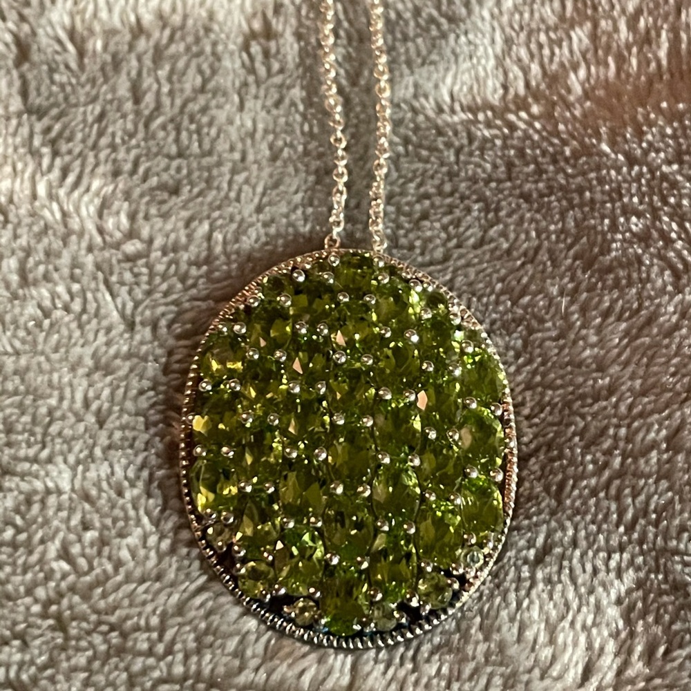Vintage Peridot Pendant